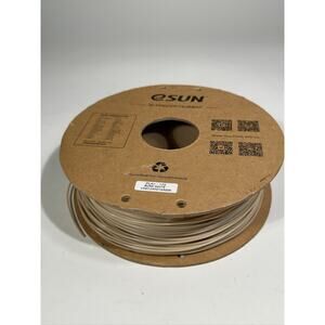 eSUN PLA+ 1.75mm Bone White 3D Printer Filament Spool – Partial Roll